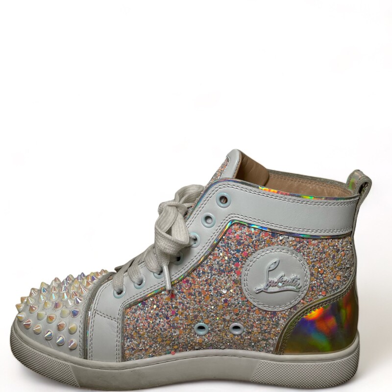 Louboutin Glitter Sneaker