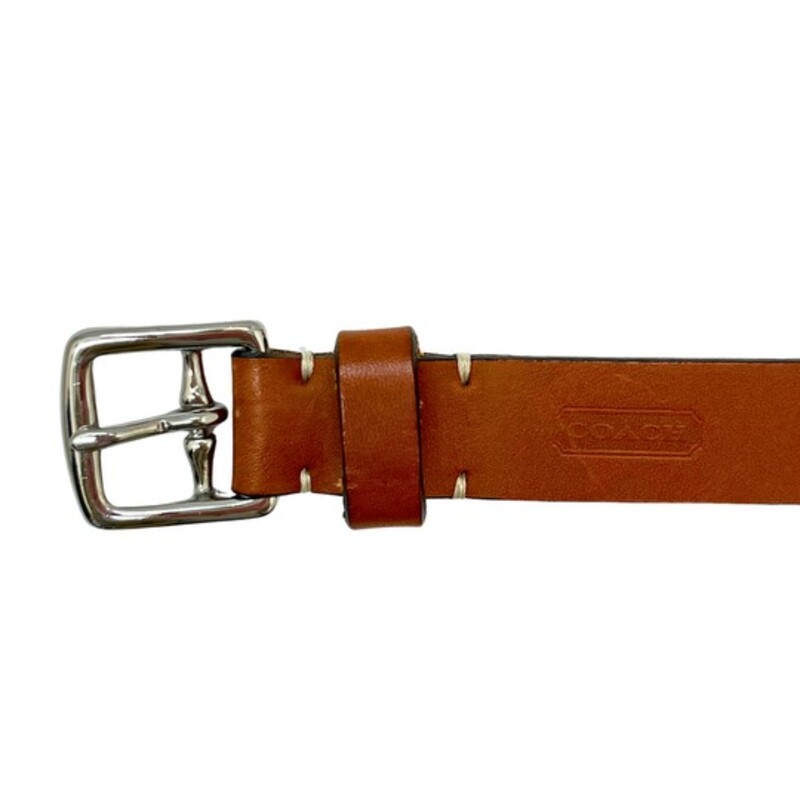 COACH Leather Belt
Hand Crafted Italy
Color: Tan
Size: Medium