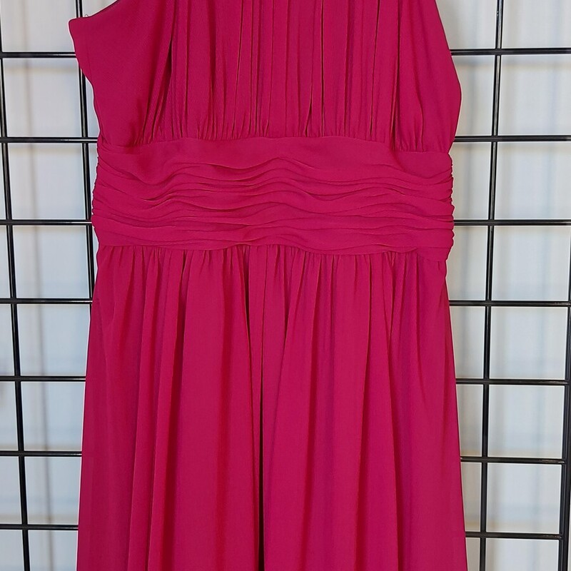 Evan Picone Dress, Fushia, Size: 8