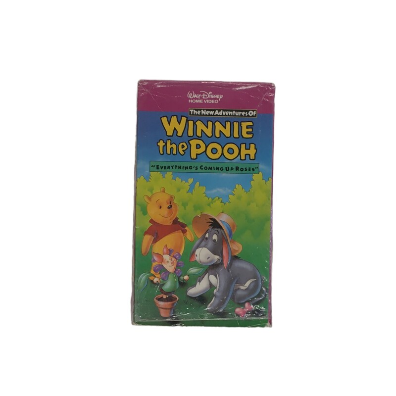 Winnie The Pooh Everythings Coming Up Roses, VHS

Located at Pipsqueak Resale Boutique inside the Vancouver Mall or online at:

#resalerocks #pipsqueakresale #vancouverwa #portland #reusereducerecycle #fashiononabudget #chooseused #consignment #savemoney #shoplocal #weship #keepusopen #shoplocalonline #resale #resaleboutique #mommyandme #minime #fashion #reseller

All items are photographed prior to being steamed. Cross posted, items are located at #PipsqueakResaleBoutique, payments accepted: cash, paypal & credit cards. Any flaws will be described in the comments. More pictures available with link above. Local pick up available at the #VancouverMall, tax will be added (not included in price), shipping available (not included in price, *Clothing, shoes, books & DVDs for $6.99; please contact regarding shipment of toys or other larger items), item can be placed on hold with communication, message with any questions. Join Pipsqueak Resale - Online to see all the new items! Follow us on IG @pipsqueakresale & Thanks for looking! Due to the nature of consignment, any known flaws will be described; ALL SHIPPED SALES ARE FINAL. All items are currently located inside Pipsqueak Resale Boutique as a store front items purchased on location before items are prepared for shipment will be refunded.