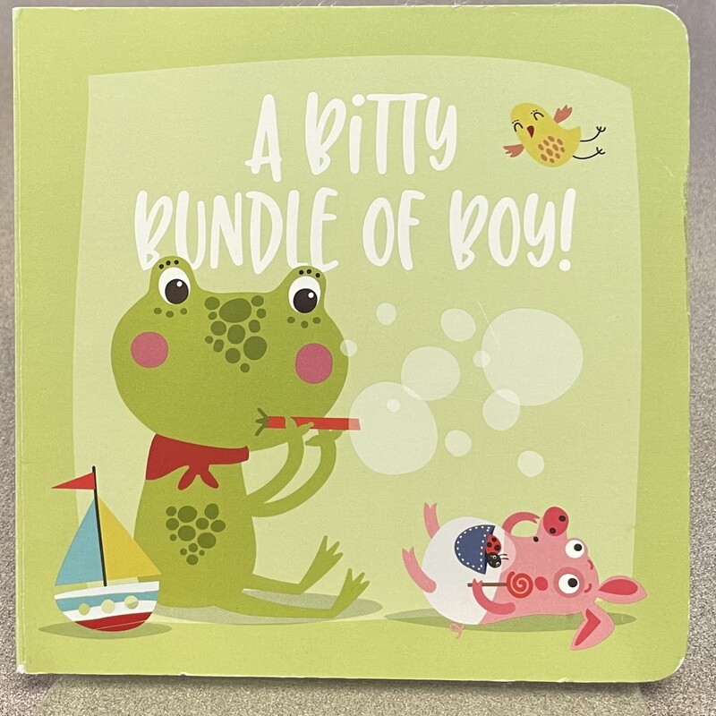 A Bitty Bundle Of Boy!, Green, Size: Boardbook