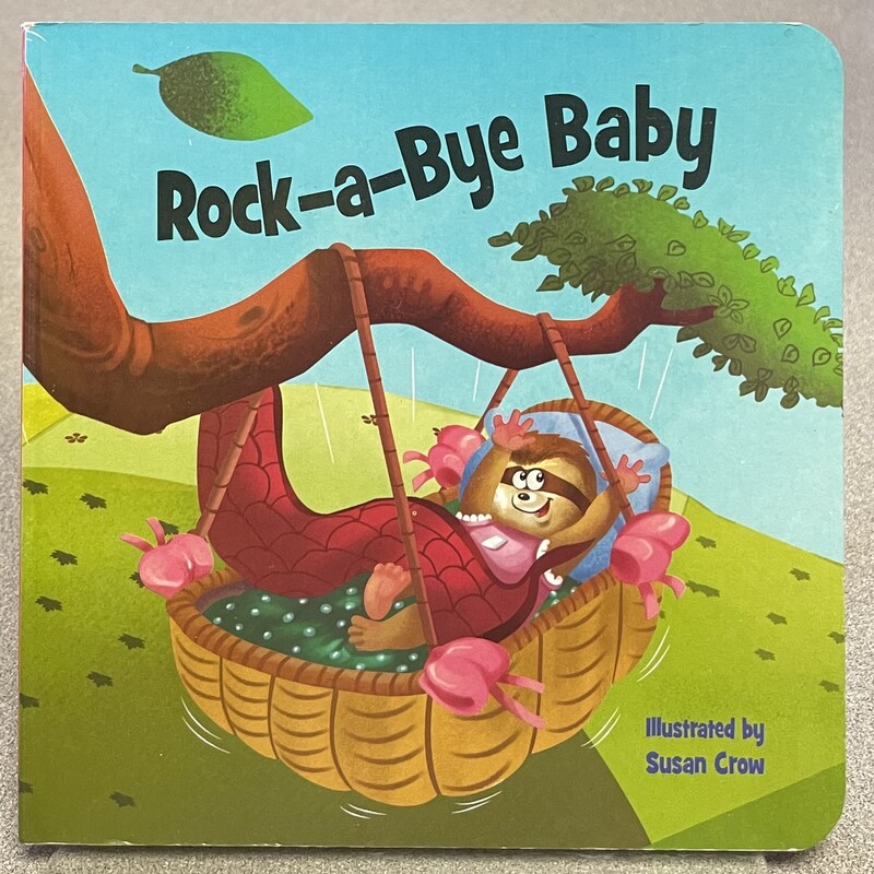 Rock A Bye Baby, Red, Size: Boardbook
