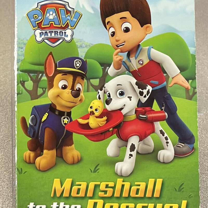 Marshall to the Rescue Paw Patrol, Green, Size: Boardbook