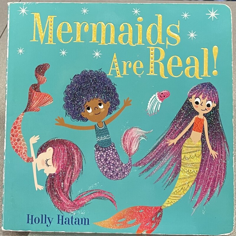 Mermaids Are Real, Green, Size: Boardbook