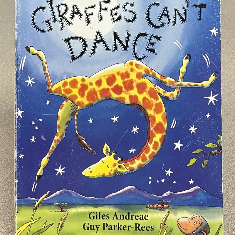 Giraffes Cant Dance, Blue, Size: Boardbook