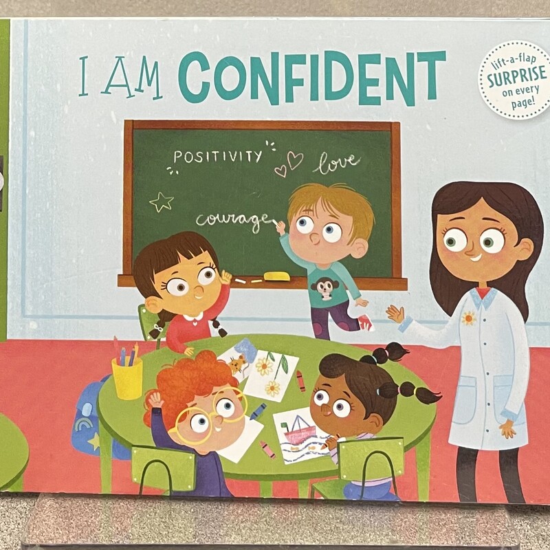 I Am Confident -Flap Book, Multi, Size: Boardbook