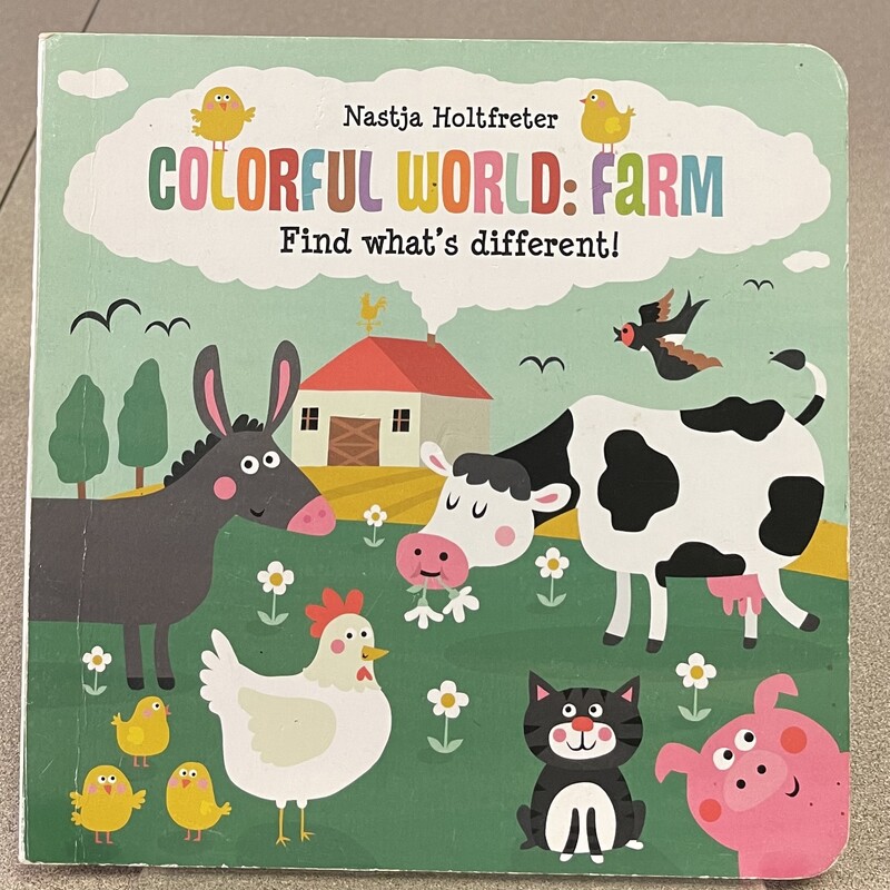 Colourful World: Farm, Green, Size: Boardbook