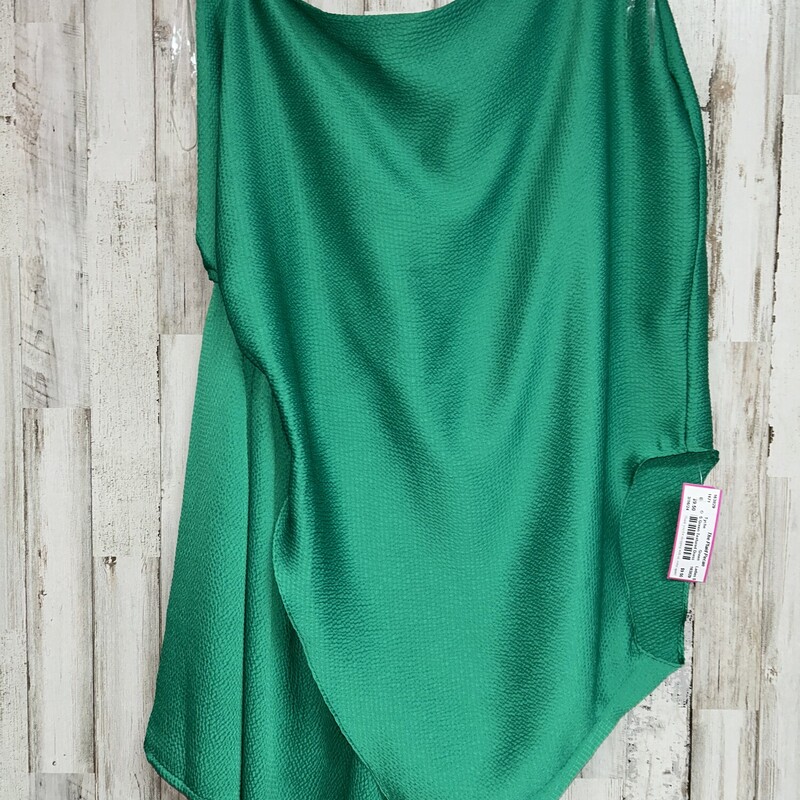 S Green Textured Dress
