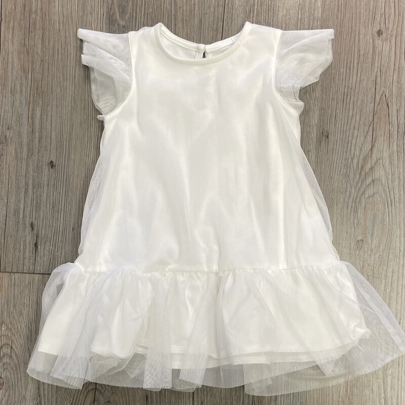 MNG Dress, White, Size: 9-12M