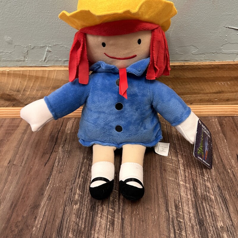 Madeline NEW Plush Doll, Blue, Size: Plush