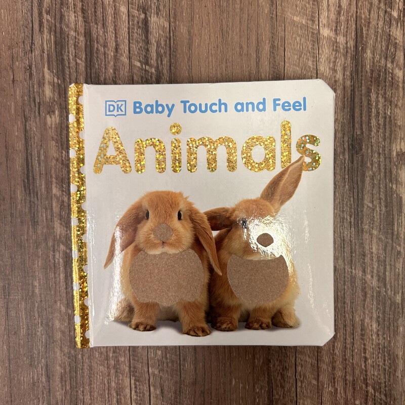 DK Touch N Feel Animal, White, Size: Book