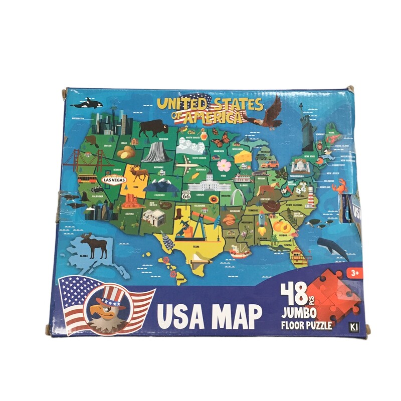 48pc USA Map