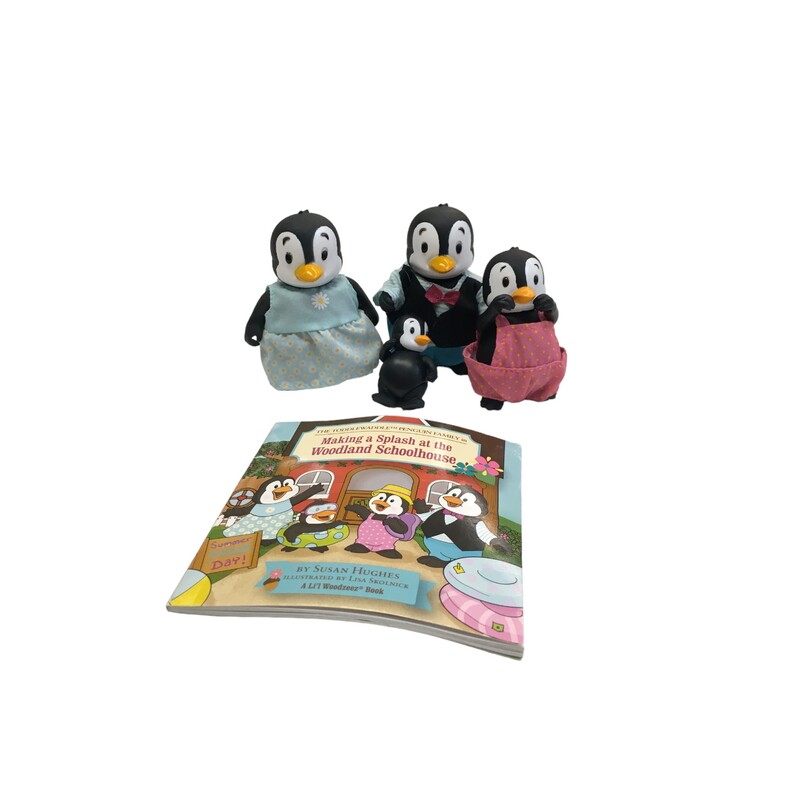 4pc Penguin Family