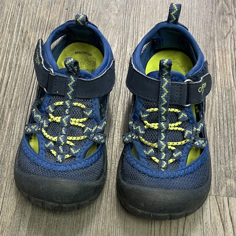 Oshkosh Sandals, Blue, Size: 8T