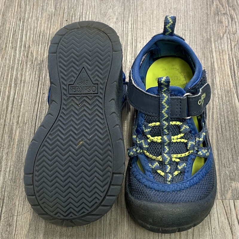 Oshkosh Sandals, Blue, Size: 8T