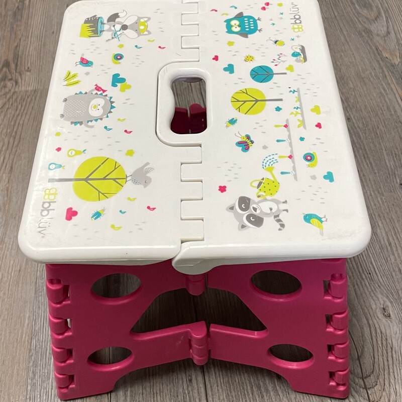 Bbluv Step Stool, Pink, Size: Pre-owned