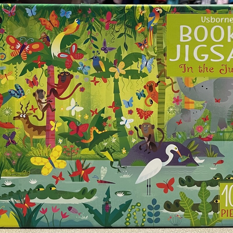 Usborne Book & Jigsaw, Multi, Size: NEW!
