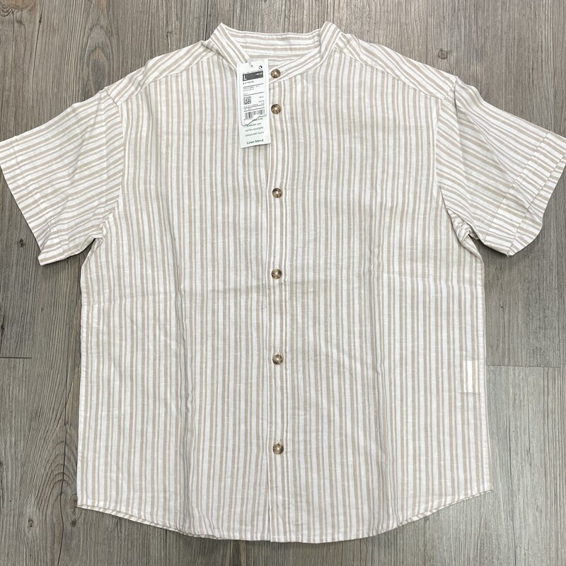UCB Shirt Linen Blend, Beige, Size: 8-9Y
NEW!