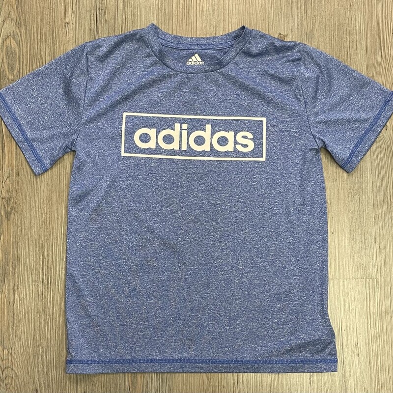 Adidas Active Tee, Blue, Size: 10Y
