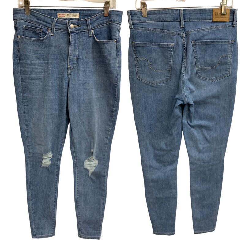 Levis Shaping Highrise, Blue, Size: M