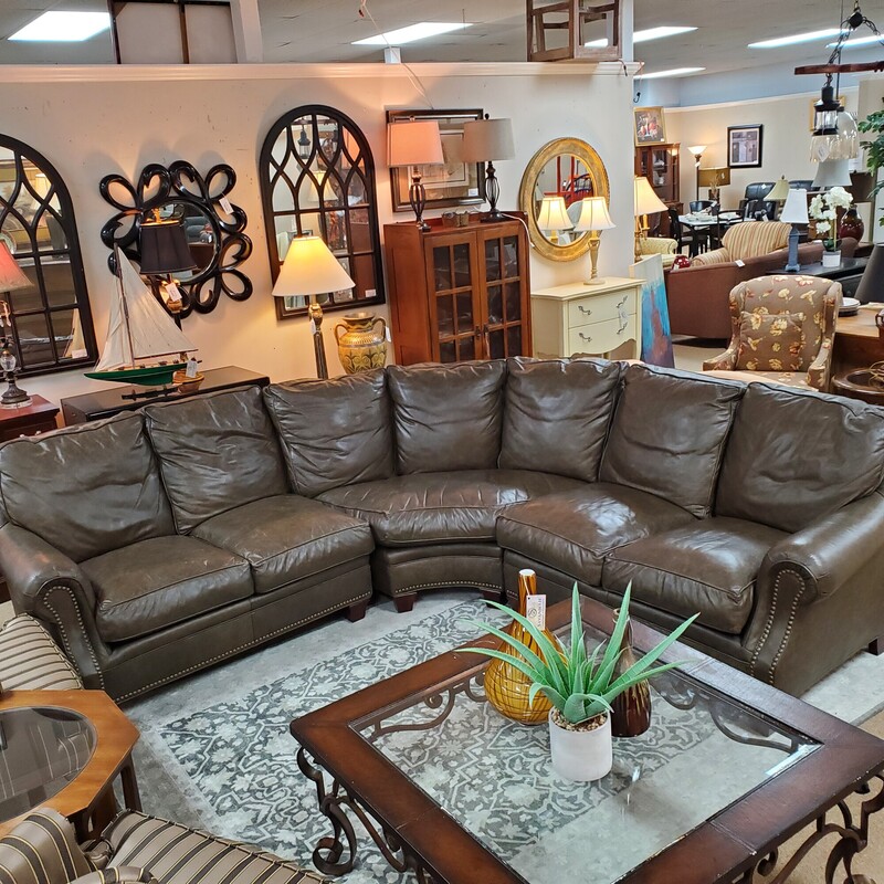 Classic Leather Sectional