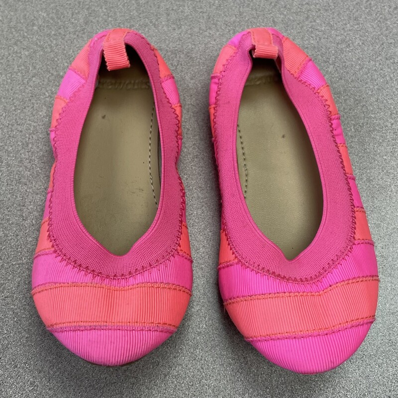 Crewcuts Slip On Shoes, Pink/ora, Size: 10T