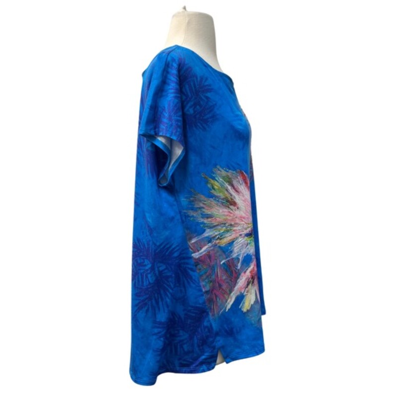NEW Leoma Lovegrove Top<br />
Wrinkle Fee<br />
HummingBirds<br />
Blue, Purple, and Colorful HummingBirds<br />
Size: XLarge
