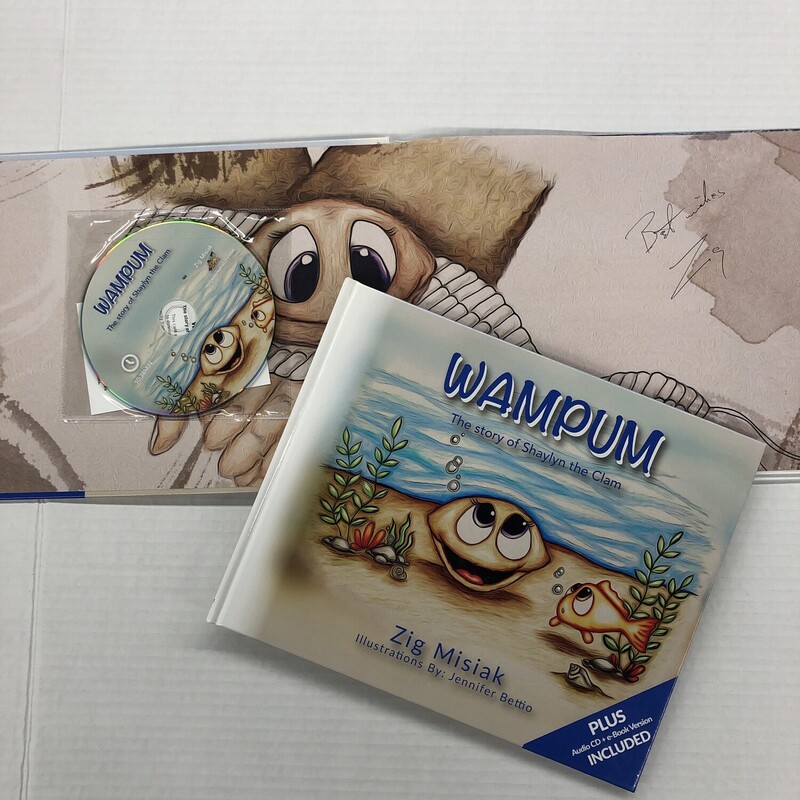 Wampum The Clam, Size: Zig Misiak, Item: NEW