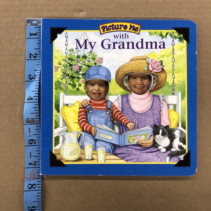 With Grandma, Size: Board, Item: Book