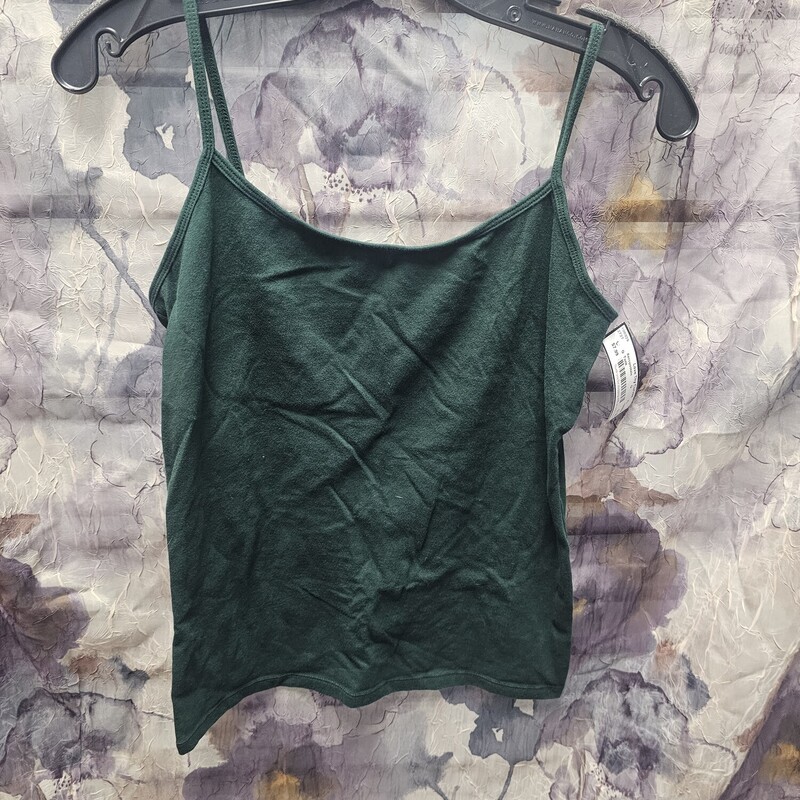 Tank top in a forrest green