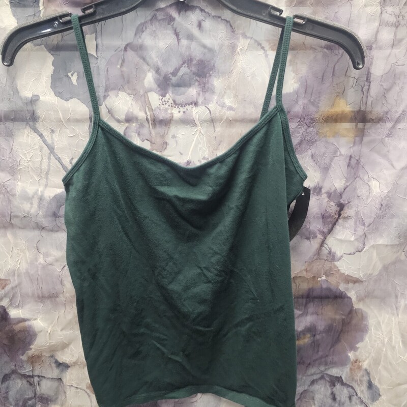 Tank top in a forrest green
