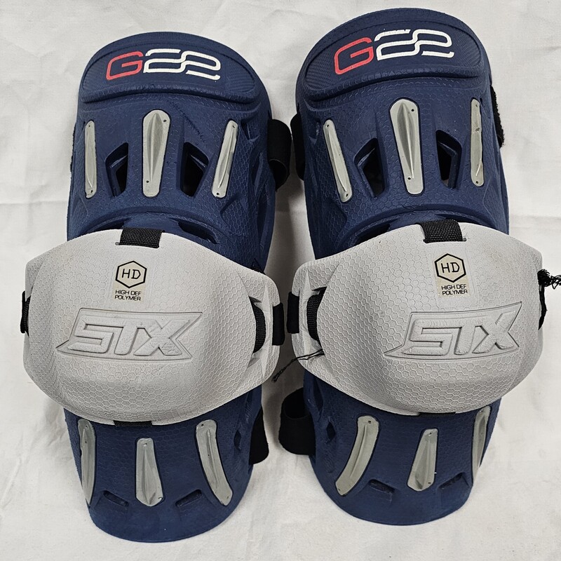 Pre-owned STX G-Force G22 Lacrosse Arm Guards, Size: L