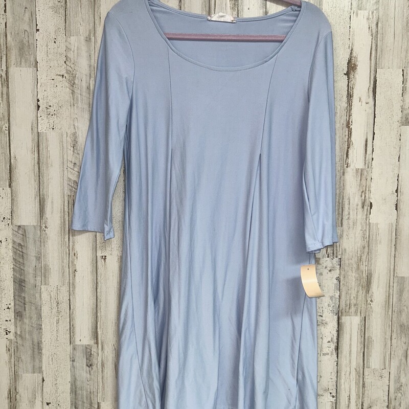 XL Lt Blue Soft Dress