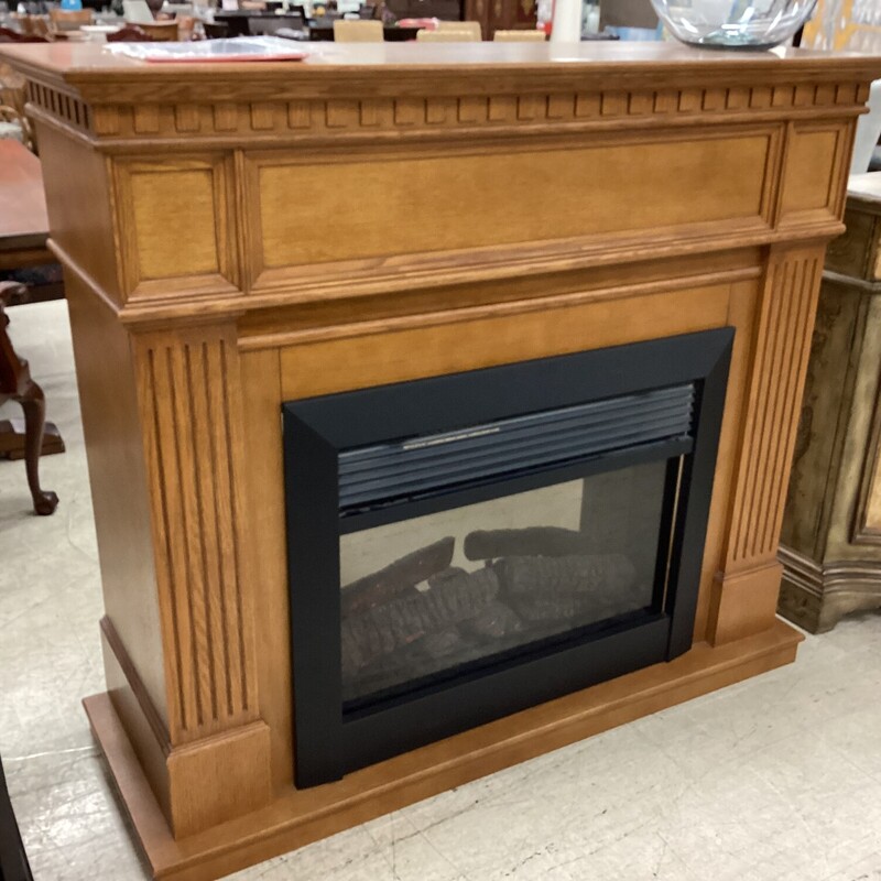 Mission Electric Fireplace, Oak, W/ Remote
57in wide x 20i deep x 51in tall