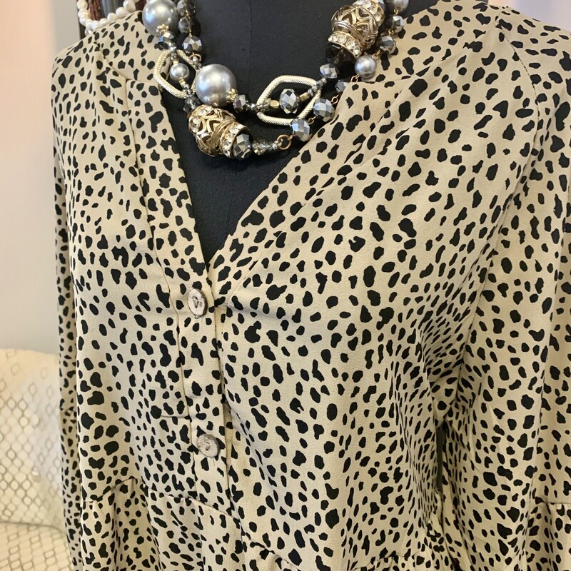 Miss Sparkling Leopard,<br />
Colour: Beige Black,<br />
Size: Large