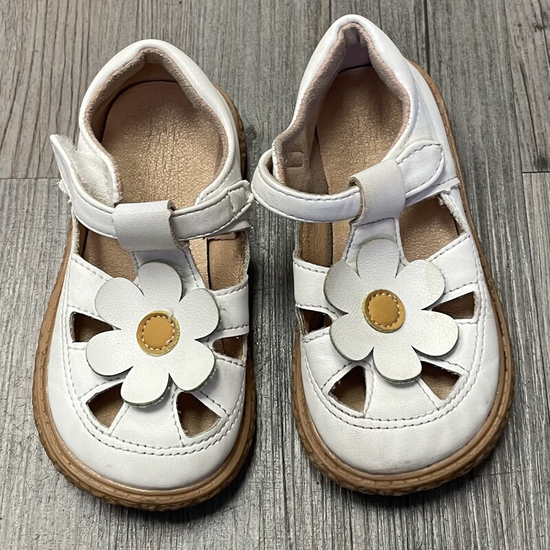 Eonjy Flie Sandals, White, Size: 6.5T
