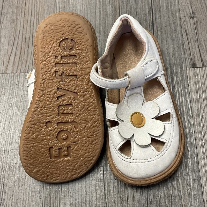 Eonjy Flie Sandals, White, Size: 6.5T