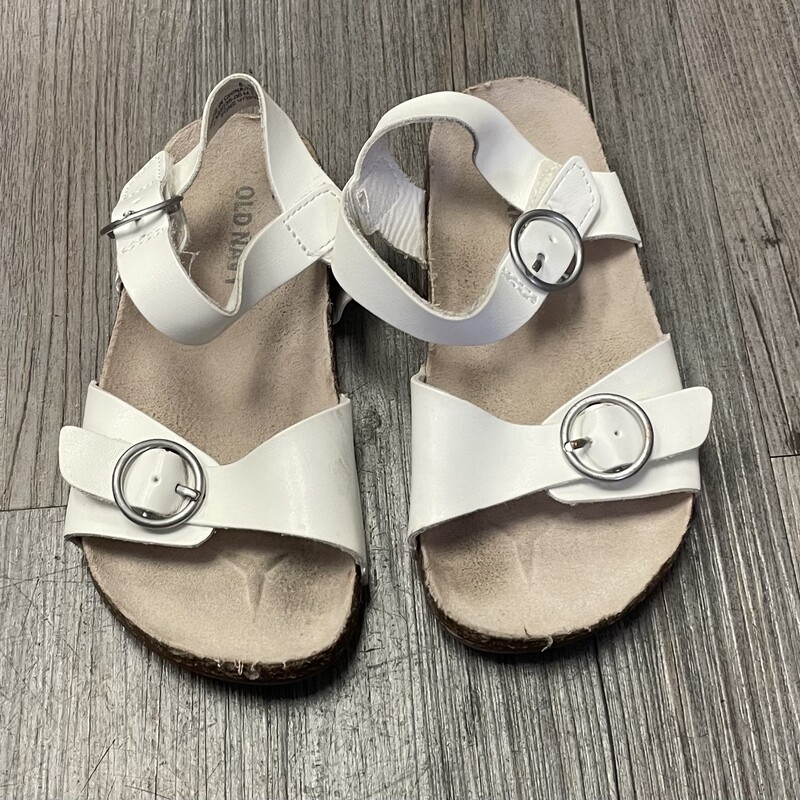 Old Navy Sandals, White, Size: 8T