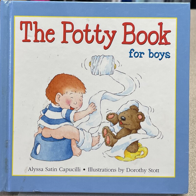 The Potty Book For Boys, Multi, Size: Hardcover