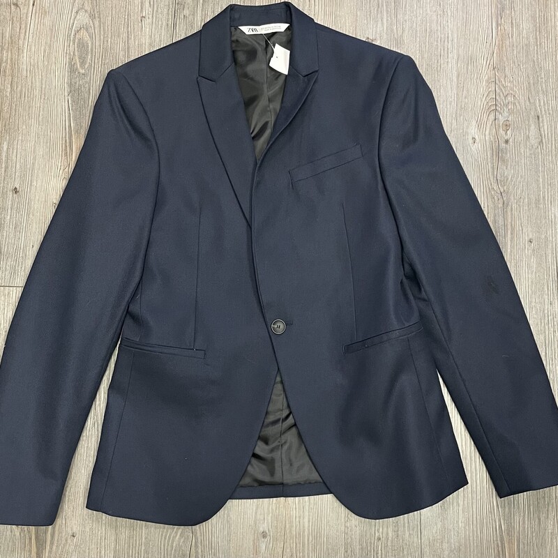 Zara Dress Jacket, Navy, Size: 16Y