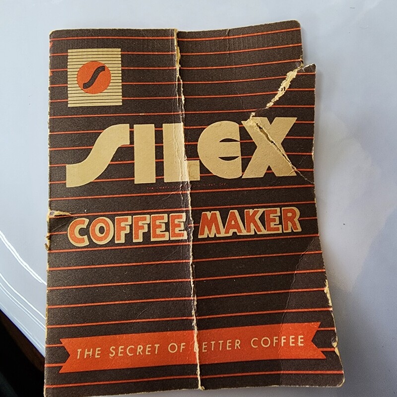 Silex Vacuum Coffee Maker, Glass, Size: 3 Piece