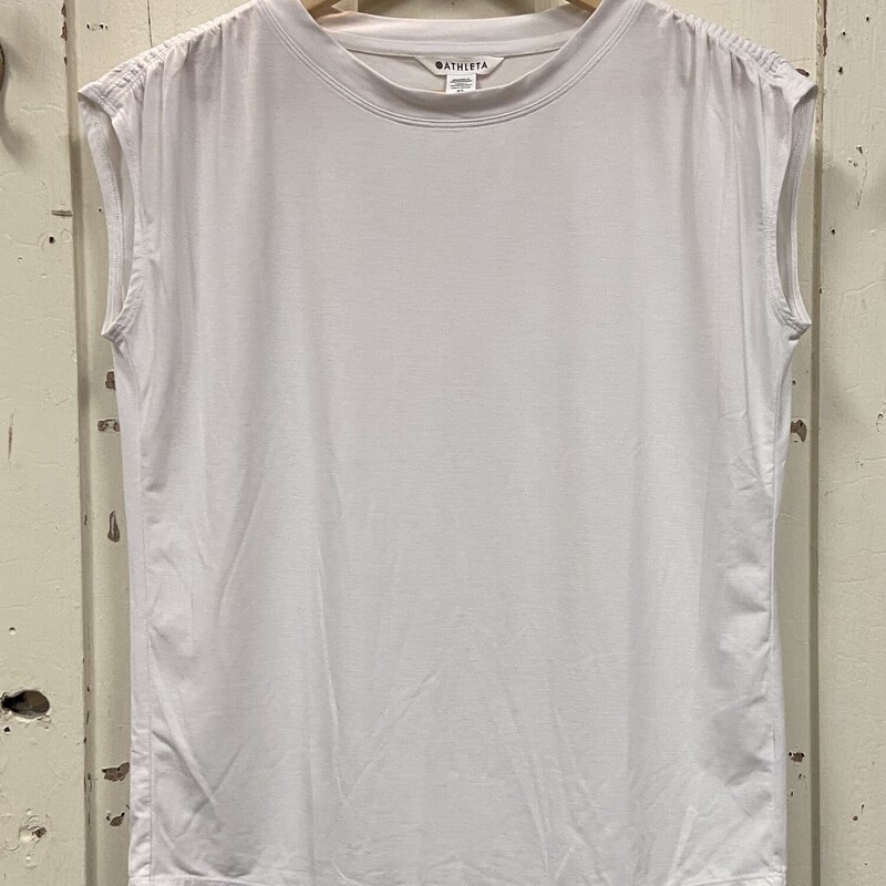 White Gther Sleeve Tee
White
Size: XS