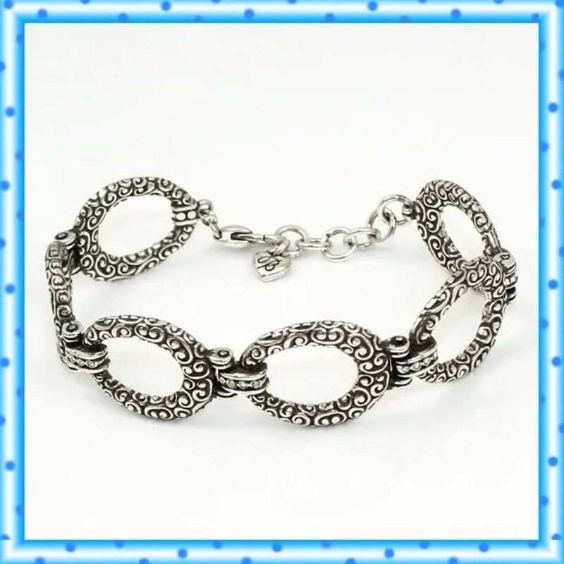 Brighton Cher Jazz Bracelet
Silver Size: 9L