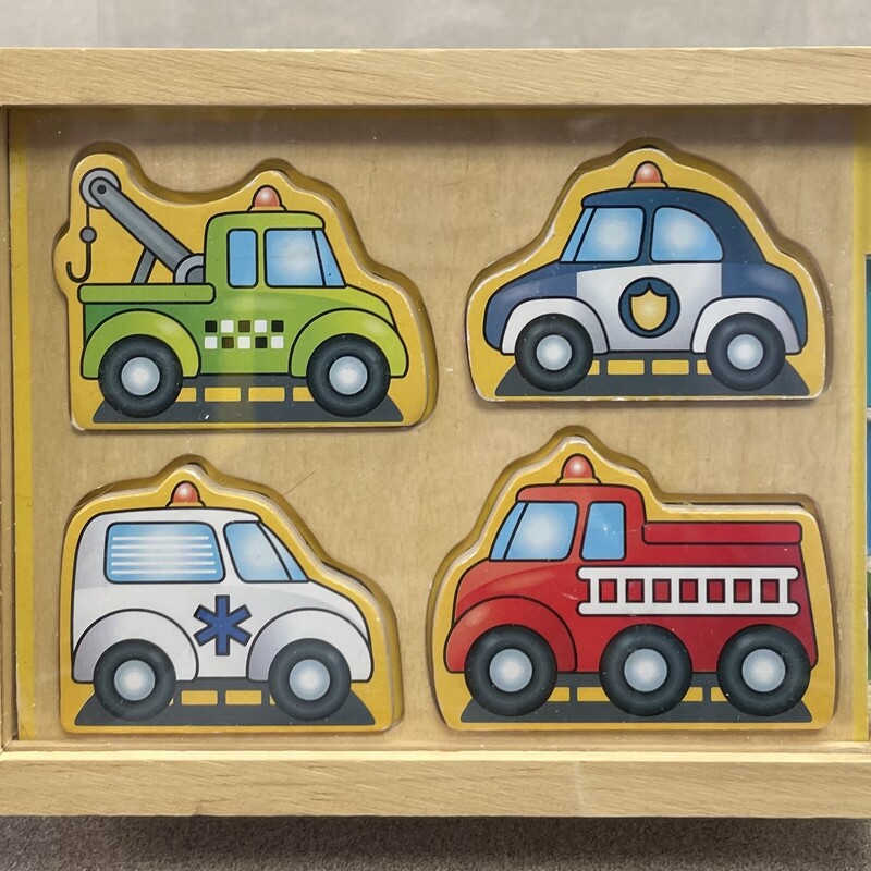 M&D Vehicle Puzzle, Multi, Size: Pre-owned