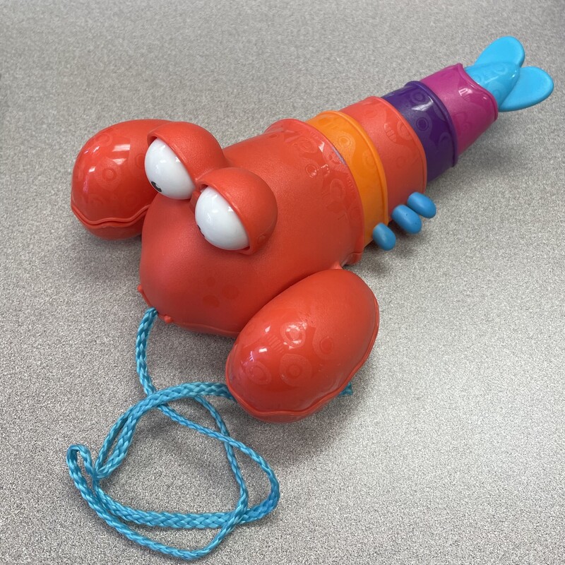 B Toys  Pull Along Lobster, Multi, Size: 18M