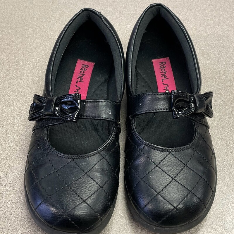 Rachel Shoes, Black, Size: 13Y