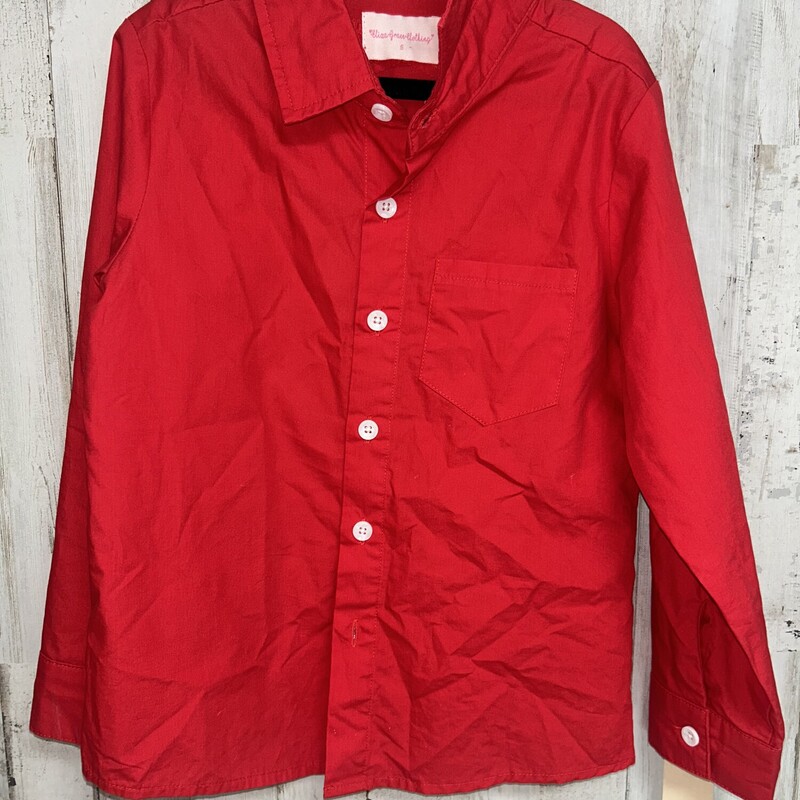 5 Red Button Up