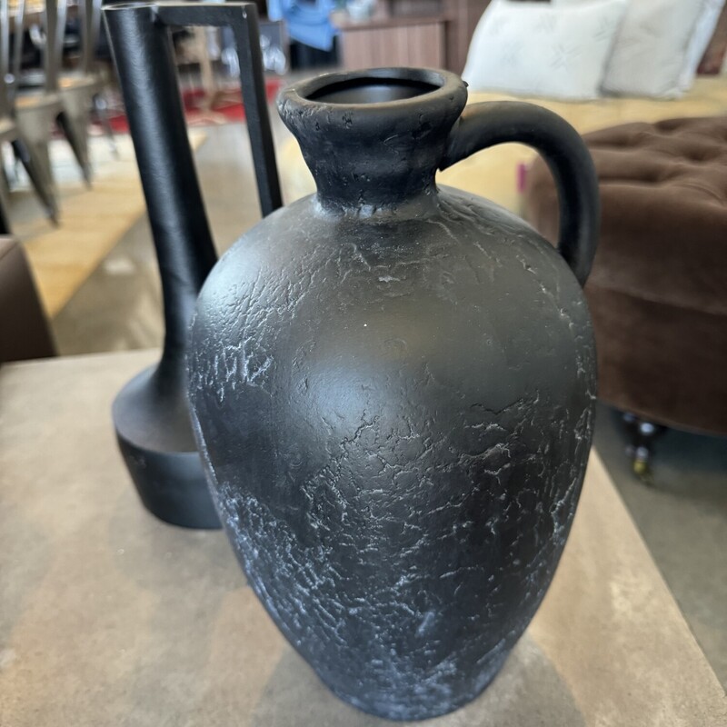 Black Crackel Ceramic Vase

 Size: 13H X 7W