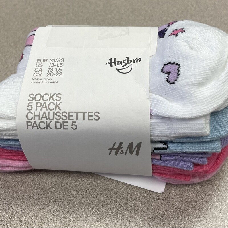 H&M Socks, Multi, Size: 13-1.5Y Shoe Size
NEW!