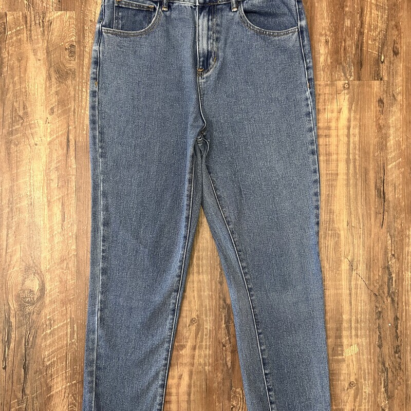 Pascun Mom Jeans, Blue, Size: Adult S
Waist 27